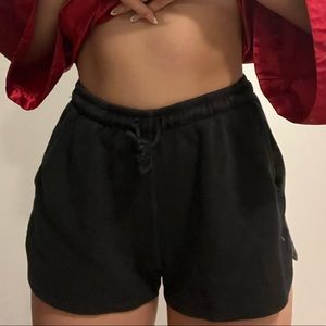 Brandy Melville Black Lounge shorts.